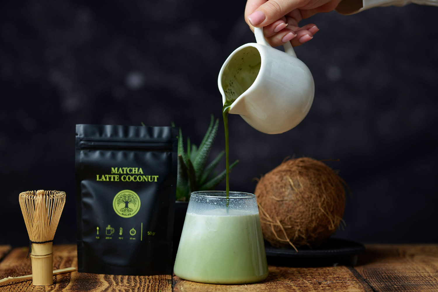 Ceai Malee Matcha Latte Coconut